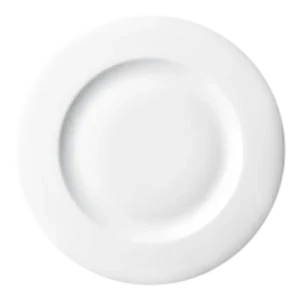 Fine White Lubiana Main Plate 10.5 Inch