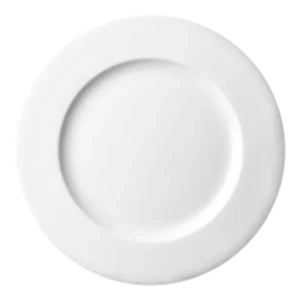 Fine White Lubiana Main Plate 12 Inch