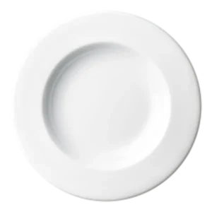 Fine White Lubiana Soup:dessert Bowl 8.5 Inch